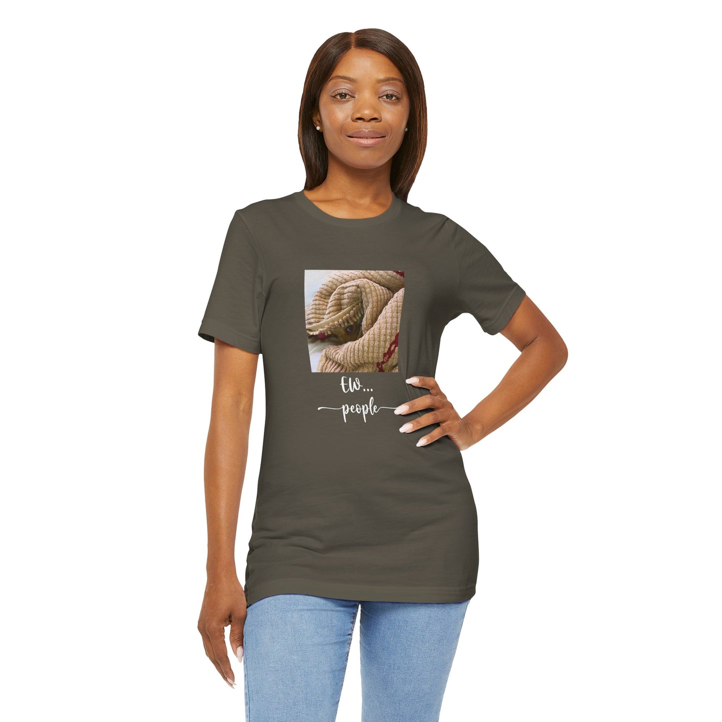 Unisex EW People Introvert Hiding Chihuahua T-Shirt