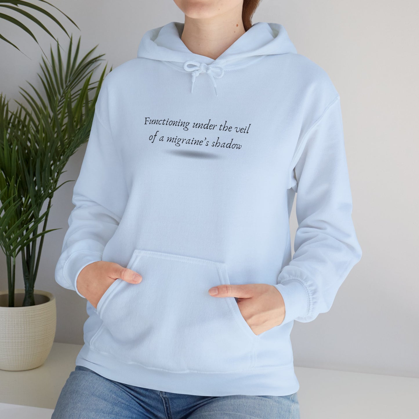 Unisex Migraine Day Invisible Illness Warrior Hooded Sweatshirt