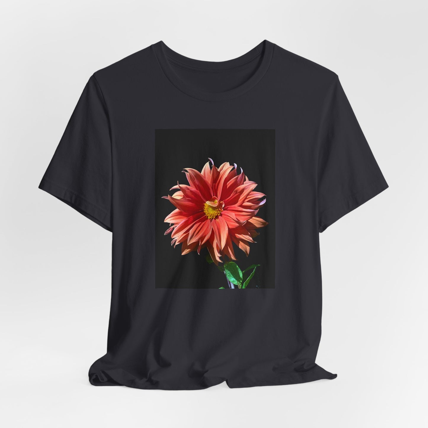 Unisex Jersey Short Sleeve Dahlia Flower T-Shirt
