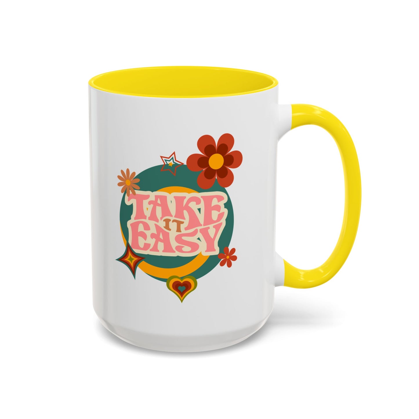 11oz/15oz Retro Vibes Take It Easy Coffee Mug