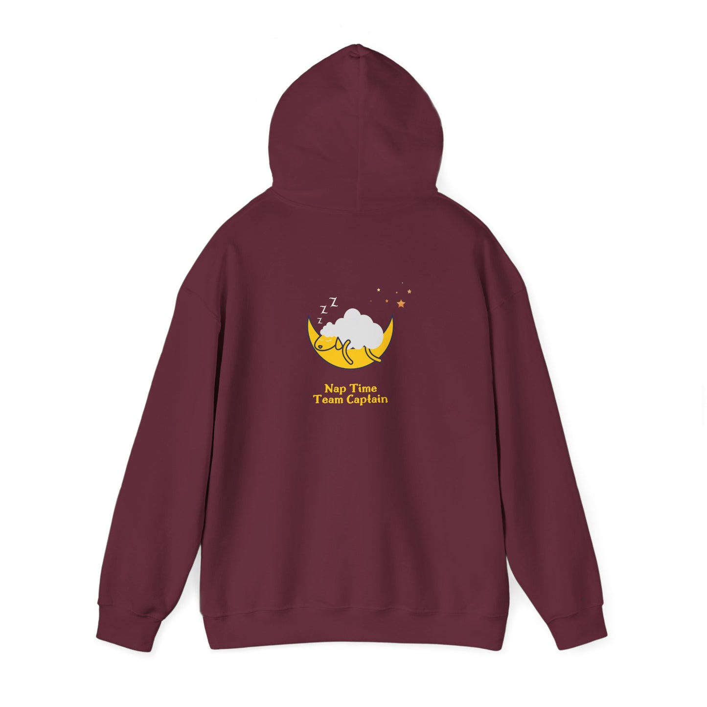 Unisex Heavy Blend™ Nap Time Team Captain Hooded Sweatshirt