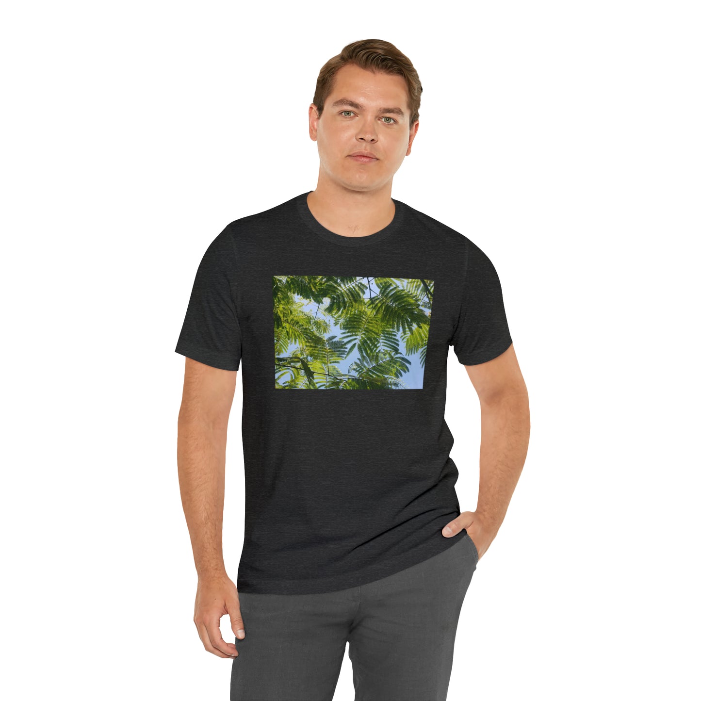 Unisex Jersey Short Sleeve Original Print Silk Canopy T-Shirt