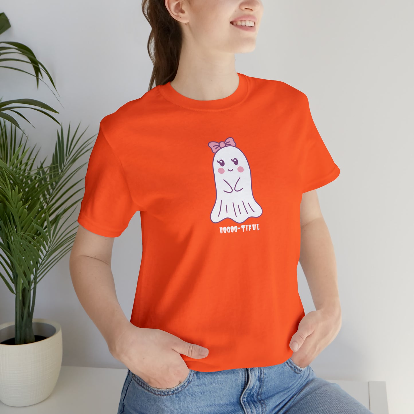 Unisex Cute Ghost Boooo-Tiful T-Shirt