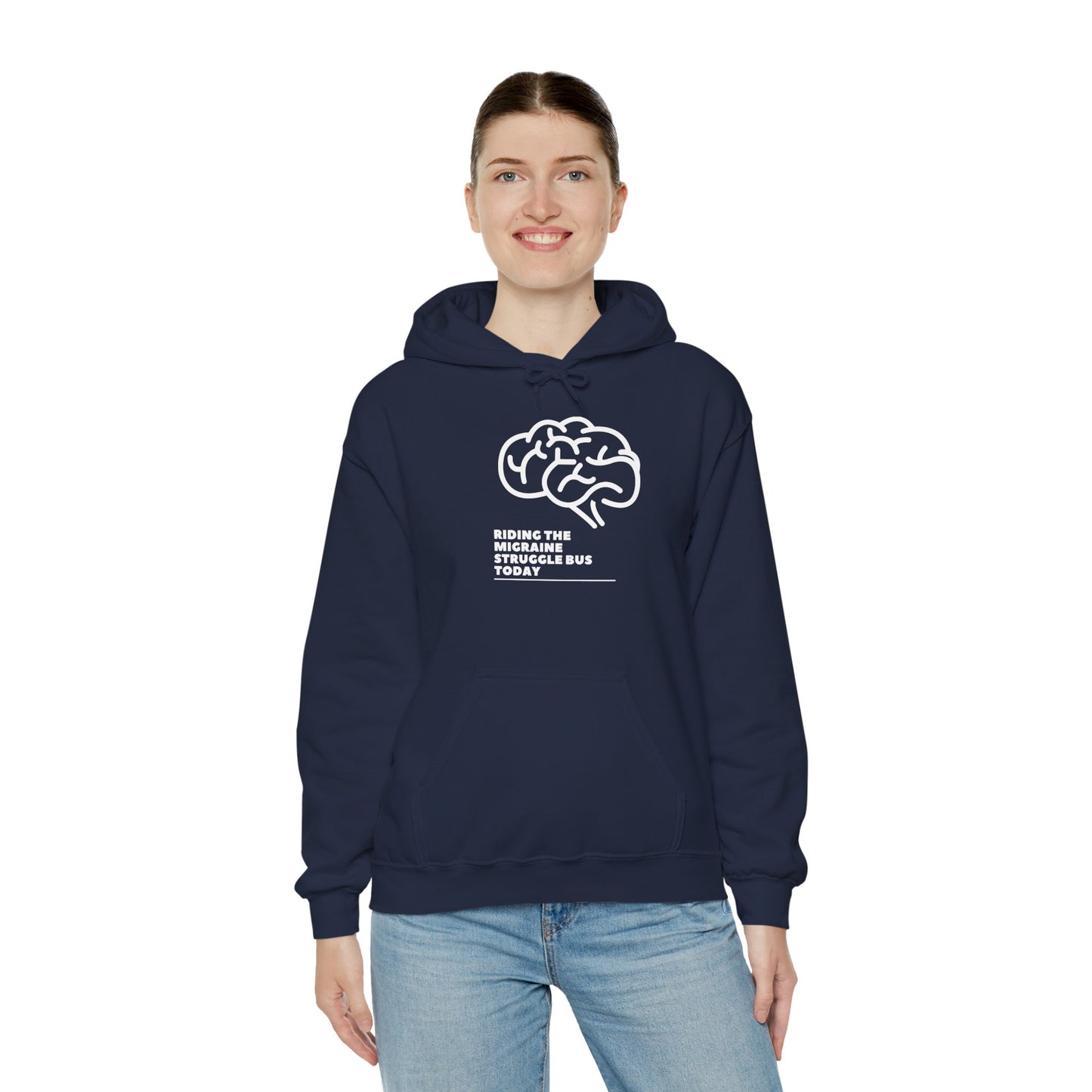 Migraine Day Invisible Illness Warrior Hooded Sweatshirt