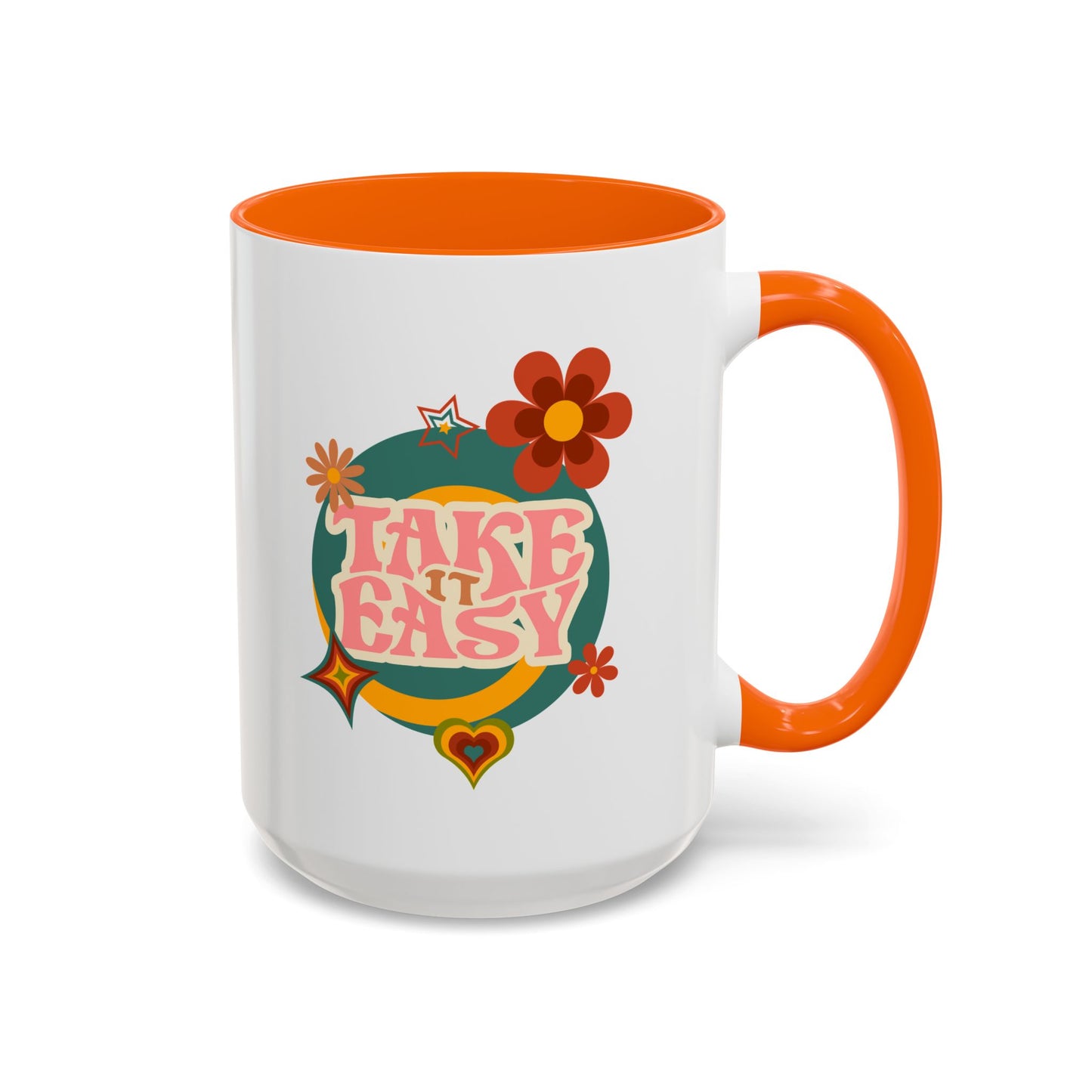 11oz/15oz Retro Vibes Take It Easy Coffee Mug