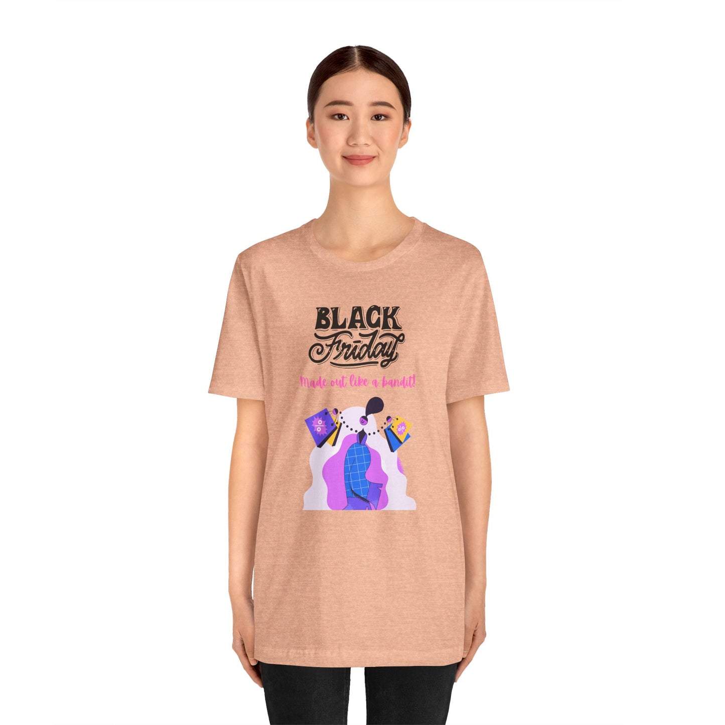 Unisex Jersey Short Sleeve Black Friday Sales T-Shirt