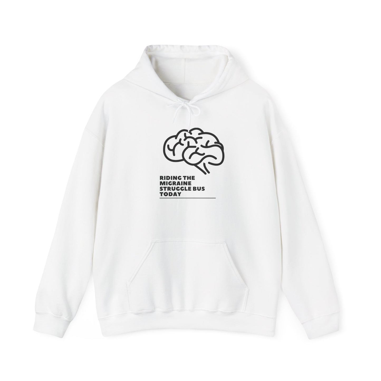 Migraine Day Invisible Illness Warrior Hooded Sweatshirt