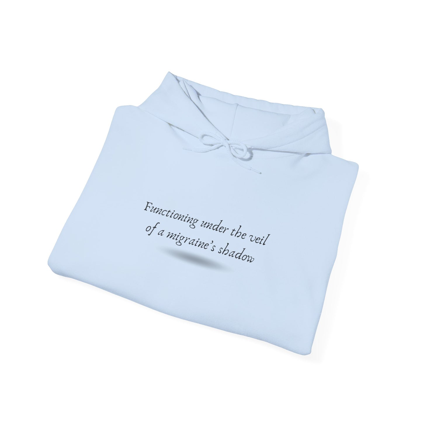 Unisex Migraine Day Invisible Illness Warrior Hooded Sweatshirt