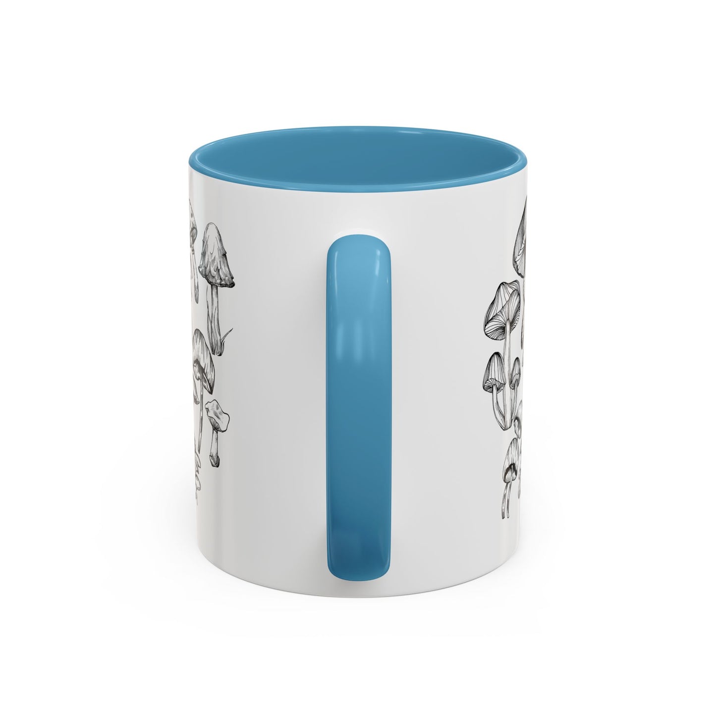 11oz/15oz Mushroom Lover Fungi Print Toadstool Coffee Mug