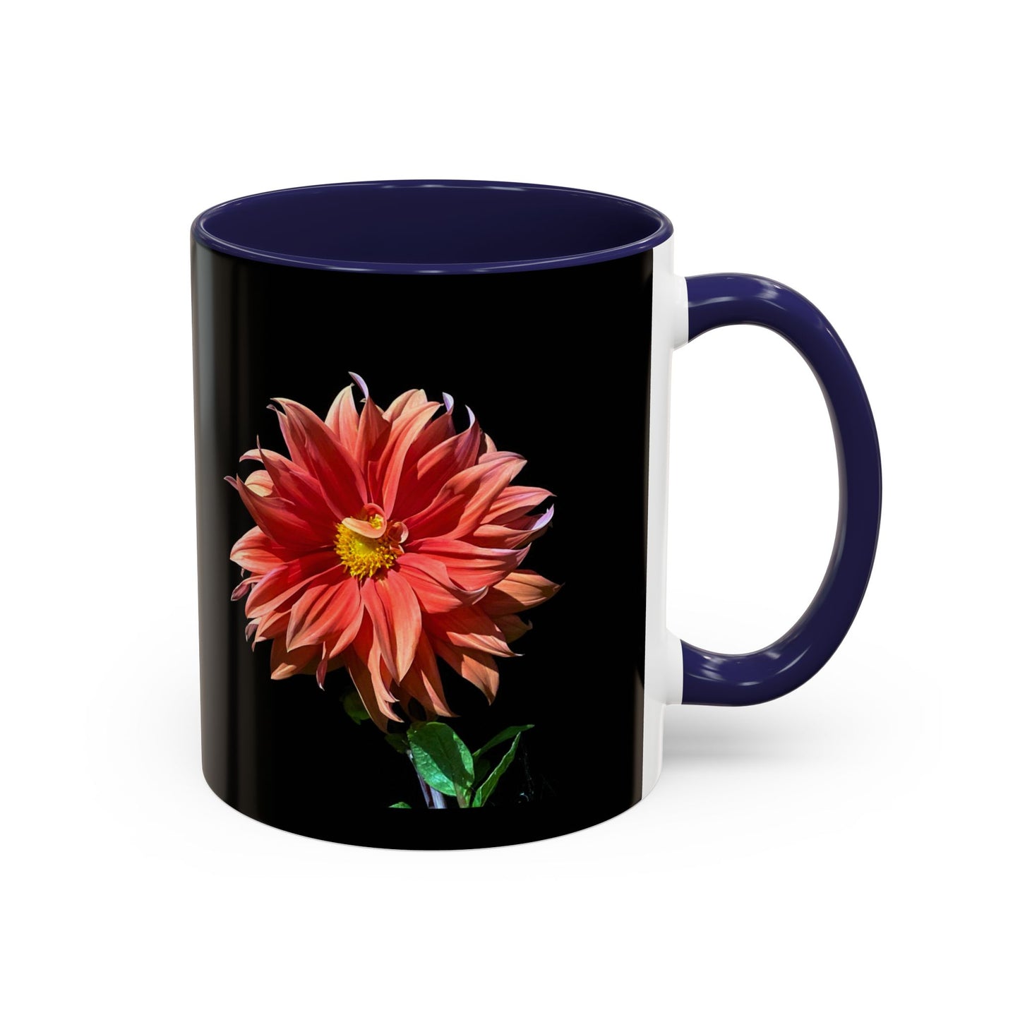 11oz/15oz Dahlia Flower Coffee Mug