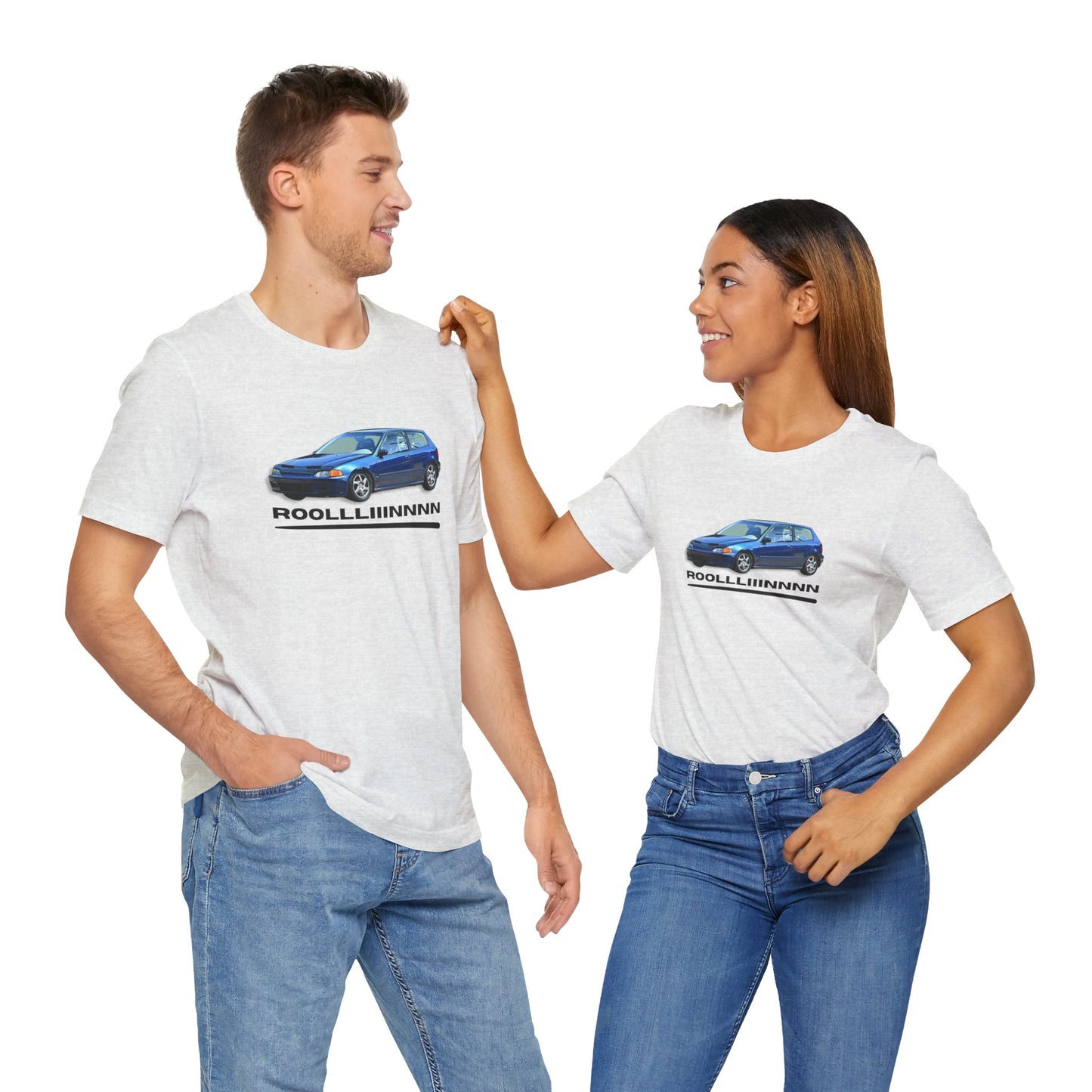 Unisex Jersey Short Sleeve Rolllllin Civic Hatchback Appreciation T-Shirt