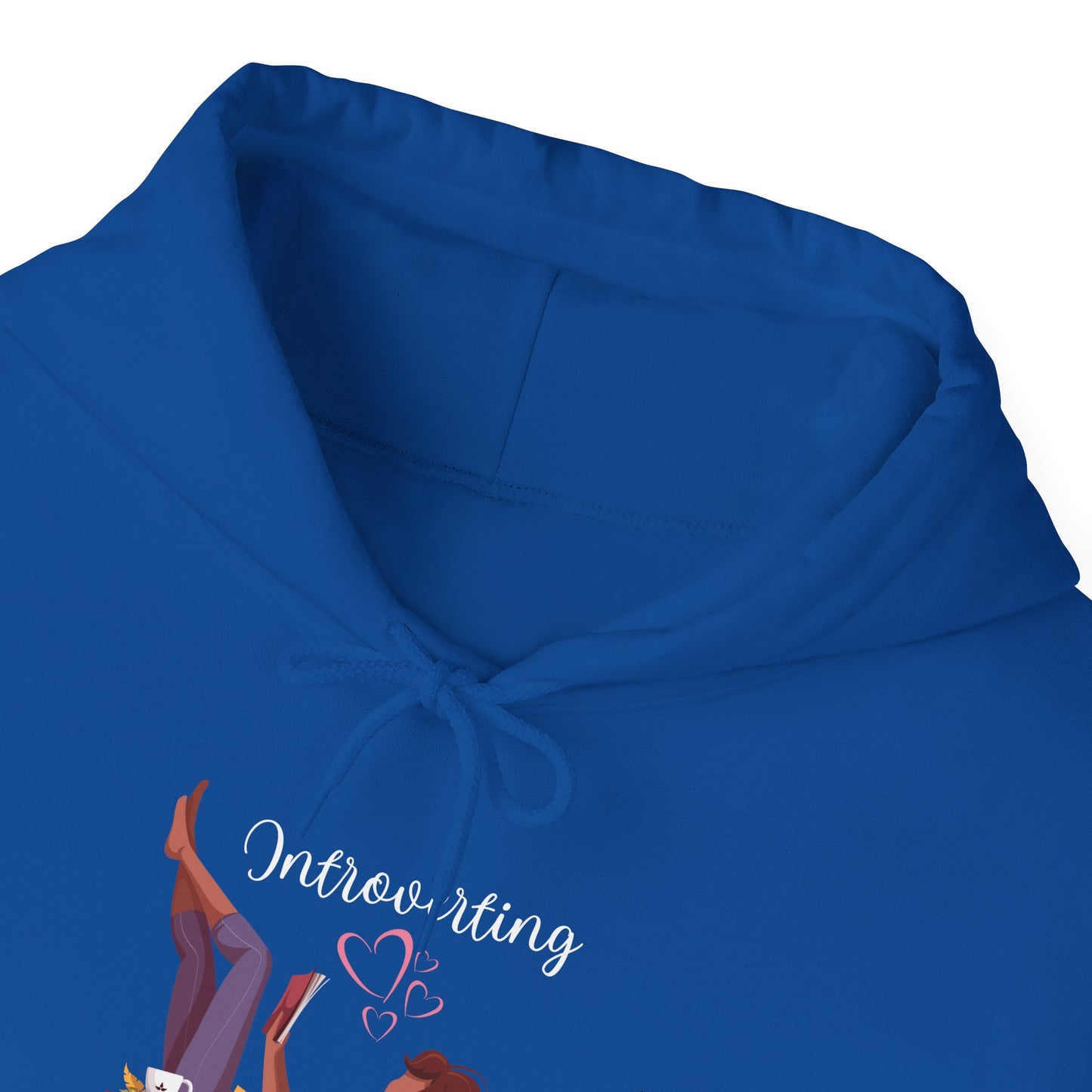 Unisex Introverting. Call Next Week Hooded Sweatshirt