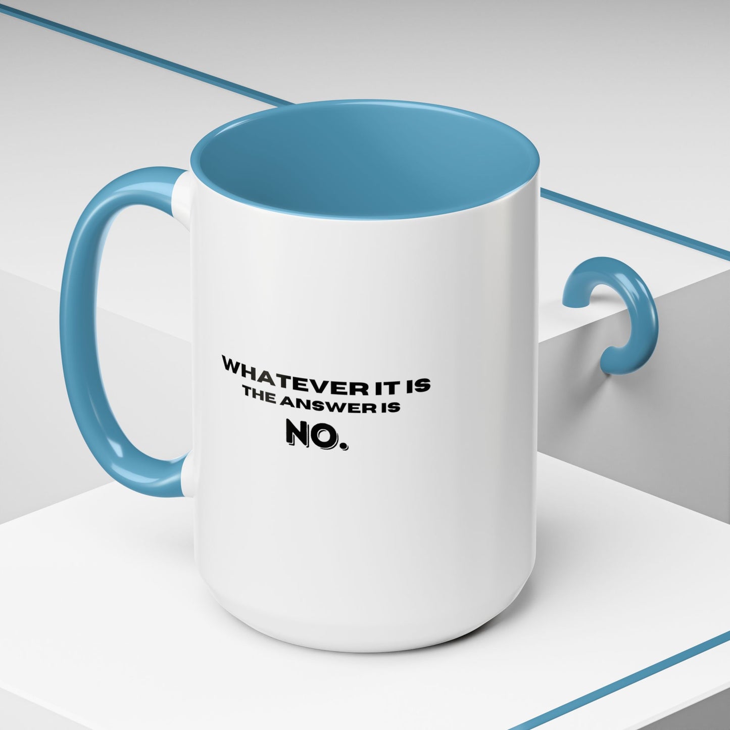 11oz/15oz Self Love Motivational Mental Heath Awareness SAY NO Coffee Mug