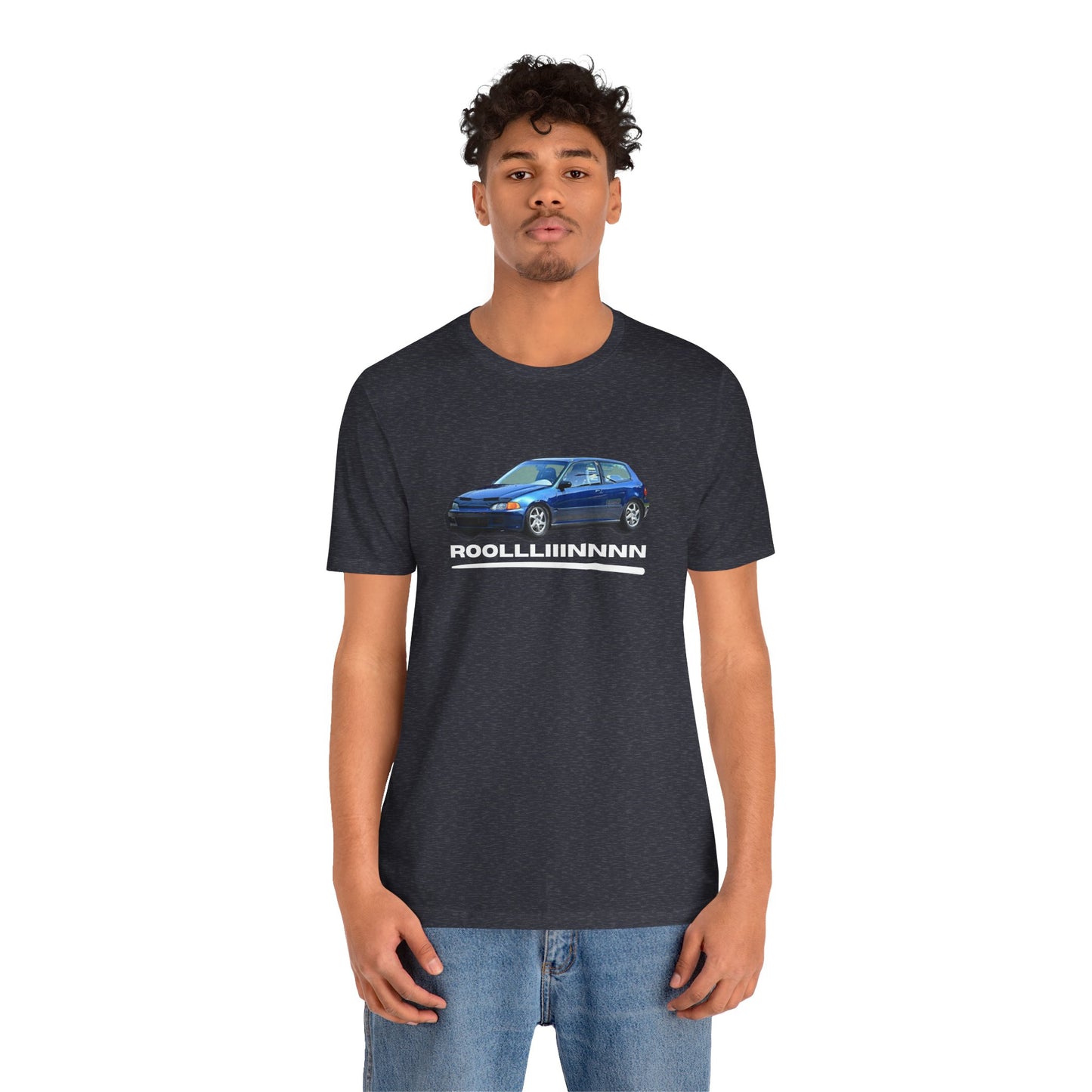 Unisex Jersey Short Sleeve Rolllllin Civic Hatchback Appreciation T-Shirt