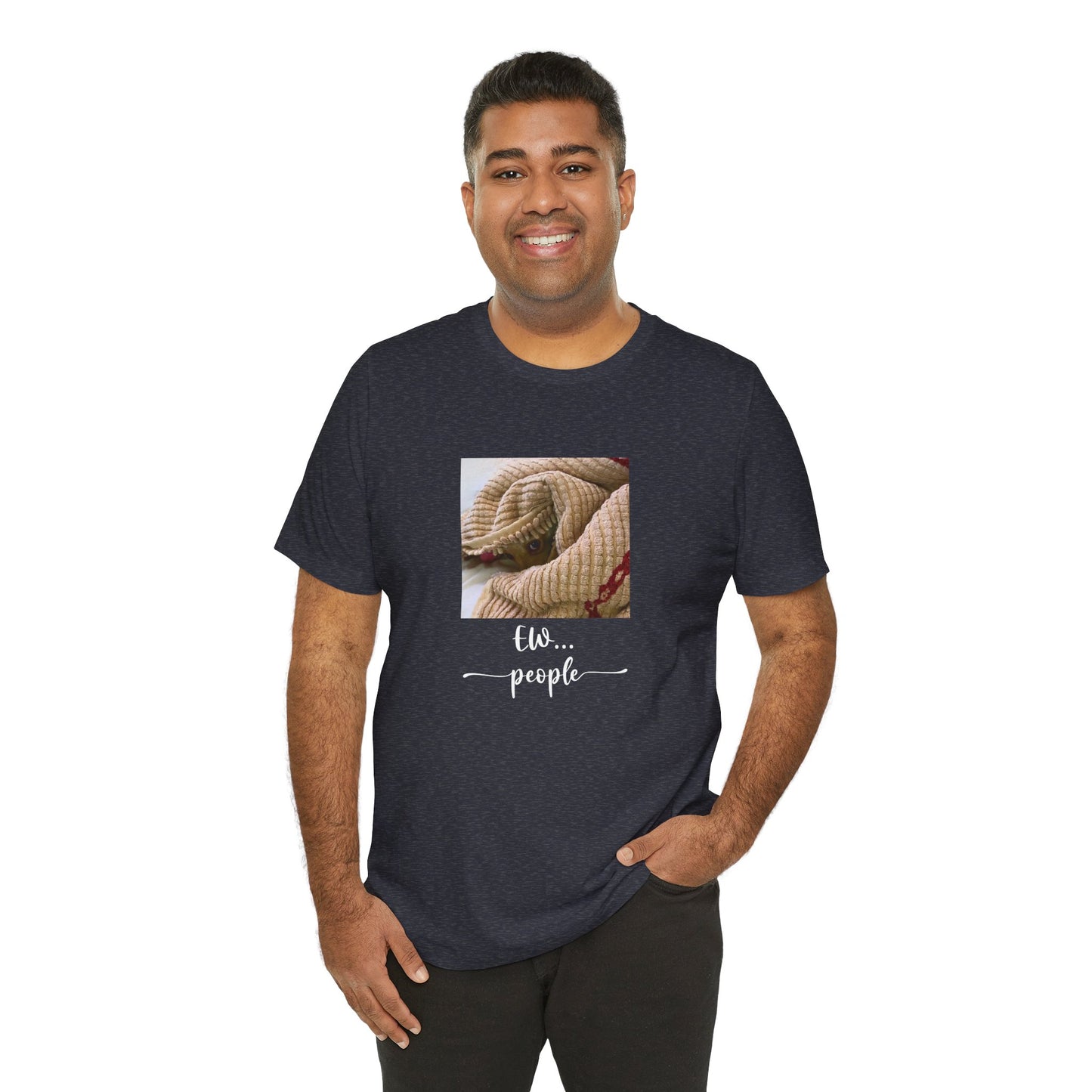 Unisex EW People Introvert Hiding Chihuahua T-Shirt