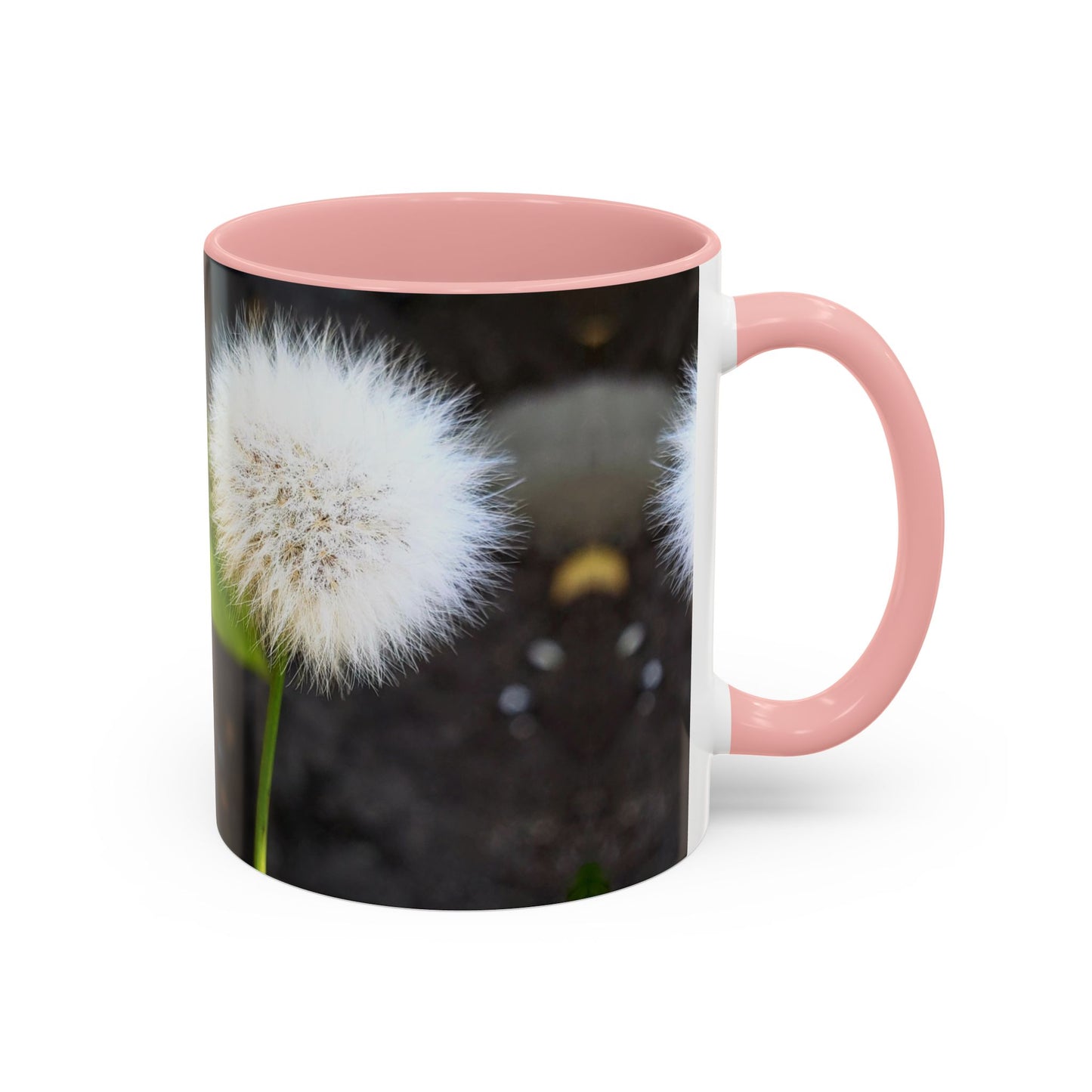 11oz/15oz Garden Themed Dandelion Flower Coffee Mug