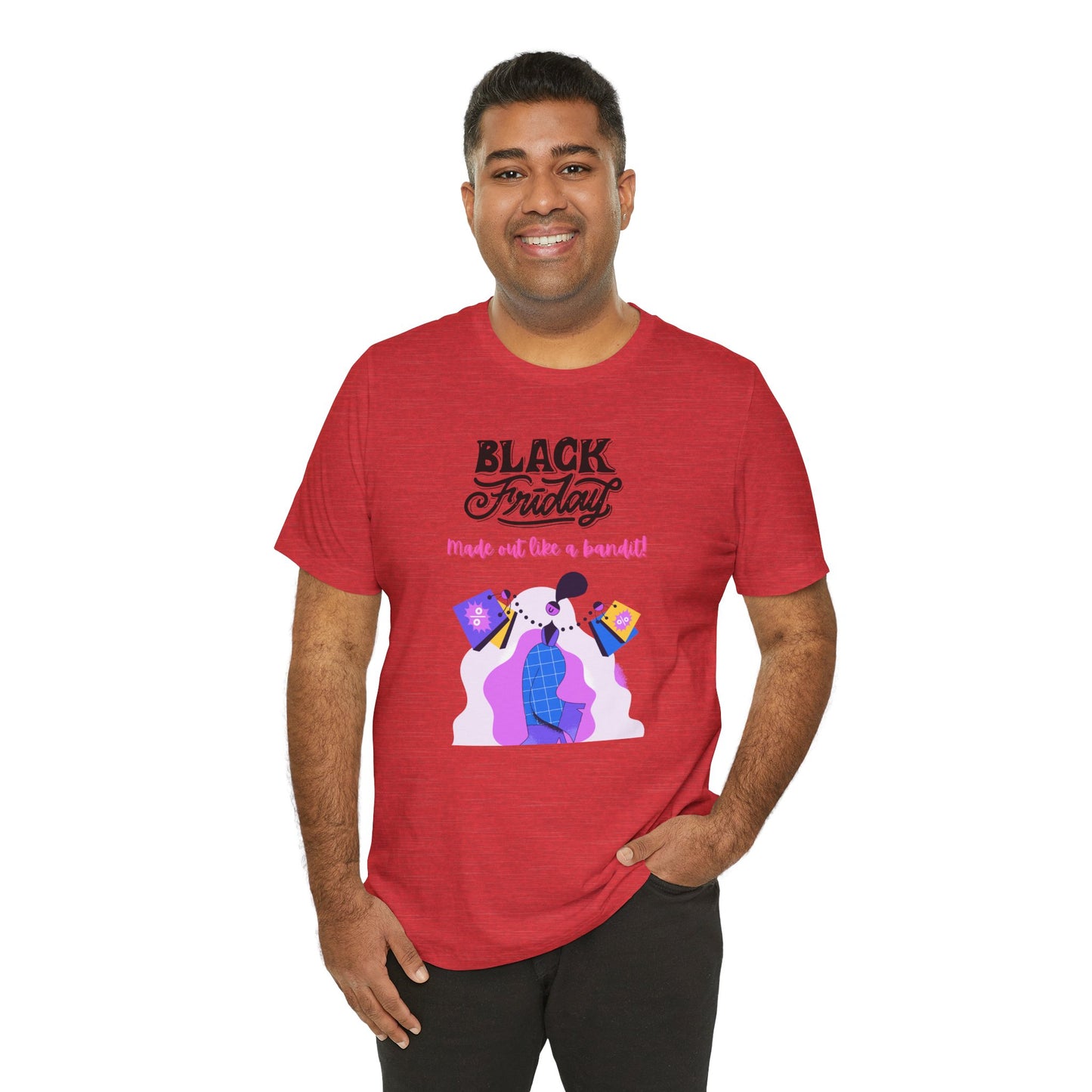 Unisex Jersey Short Sleeve Black Friday Sales T-Shirt