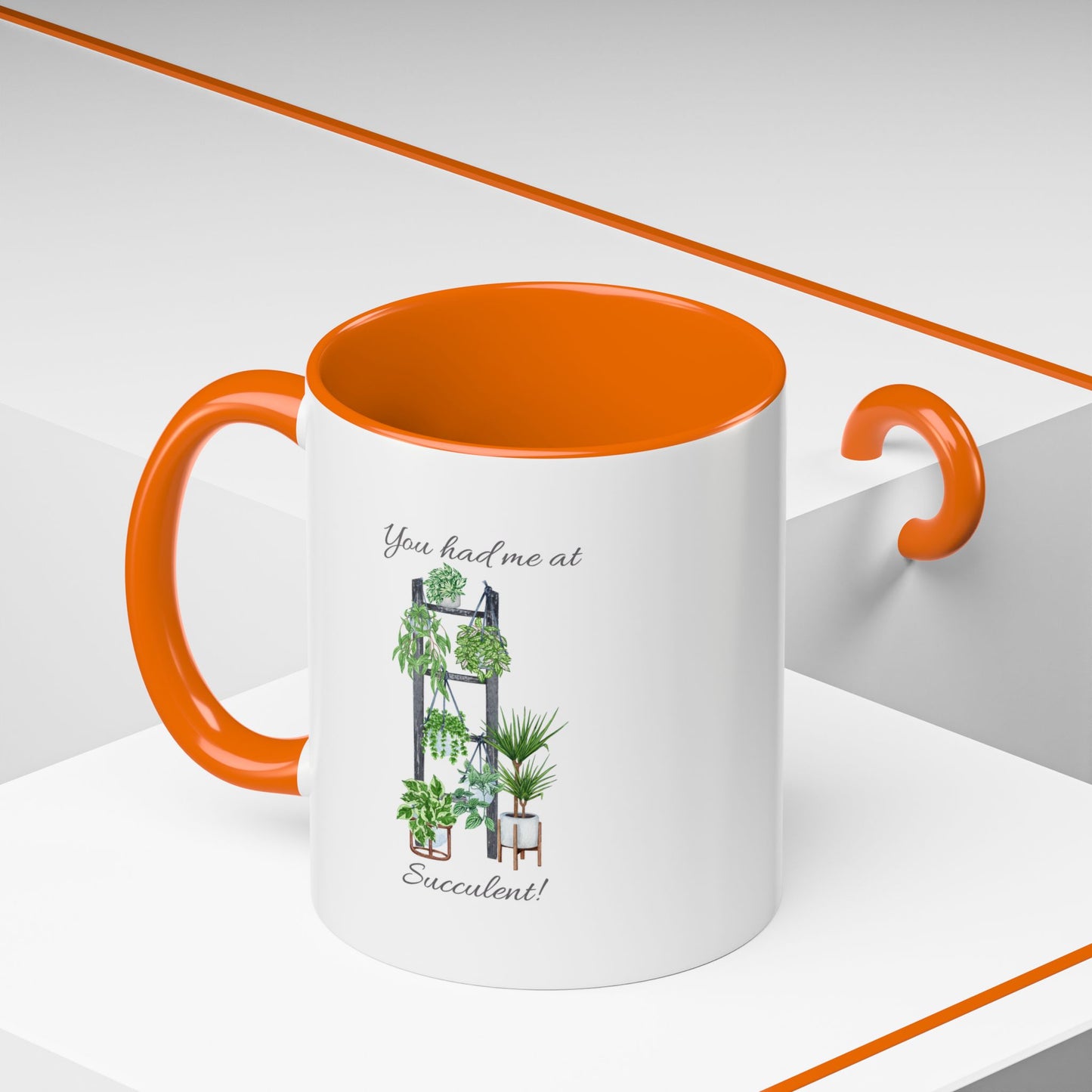 11oz/15oz Garden Themed Succulent Container Garden Plant Parent Coffee Mug