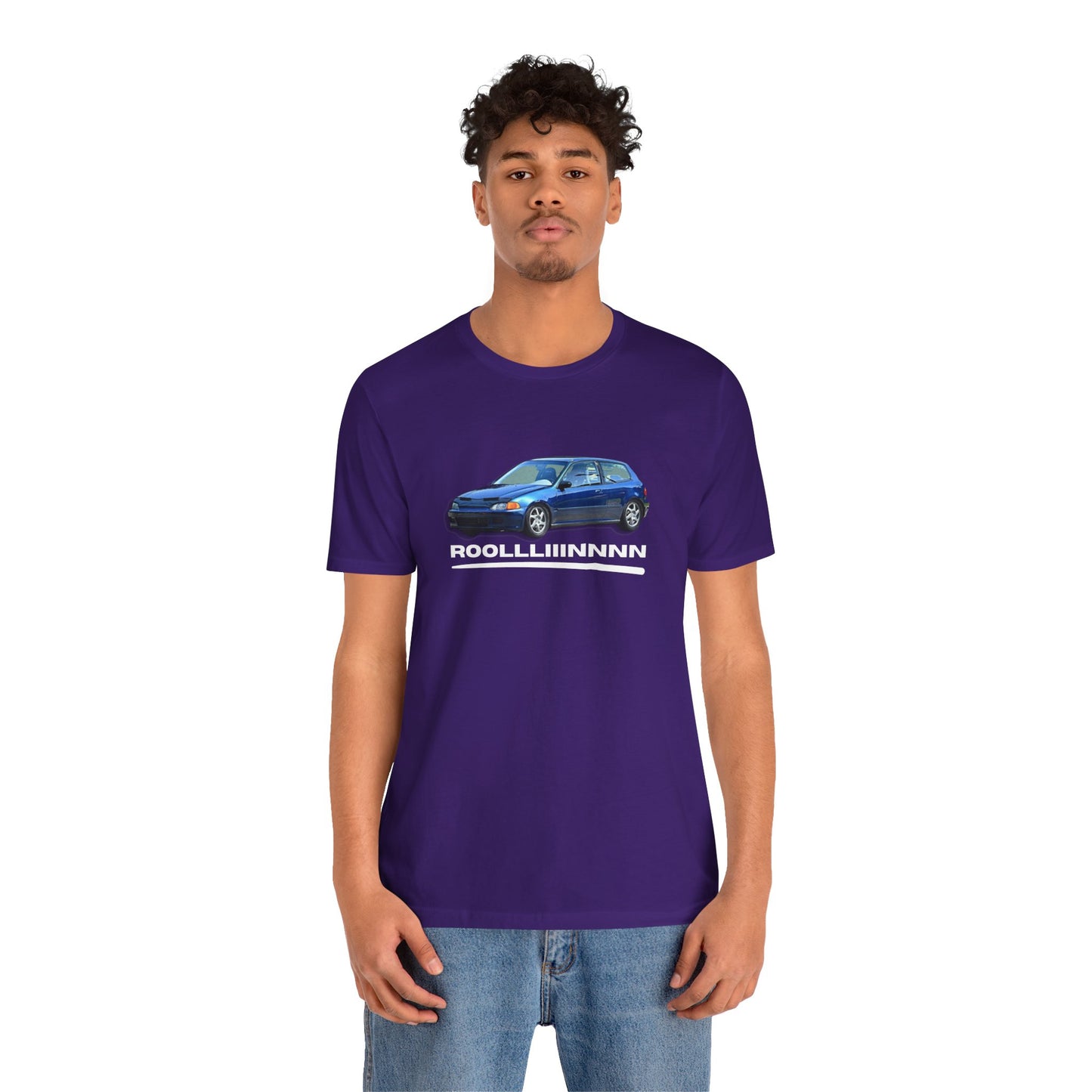 Unisex Jersey Short Sleeve Rolllllin Civic Hatchback Appreciation T-Shirt