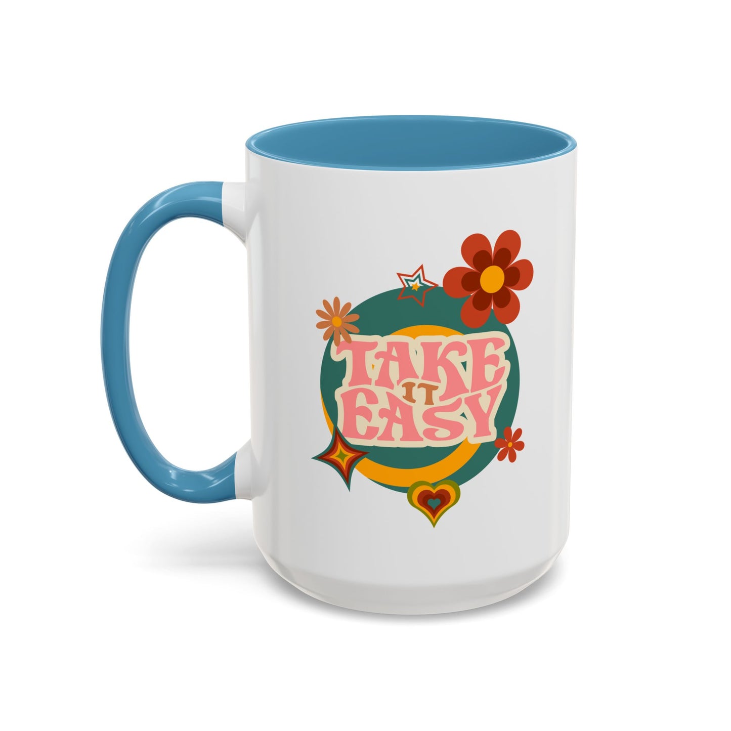 11oz/15oz Retro Vibes Take It Easy Coffee Mug