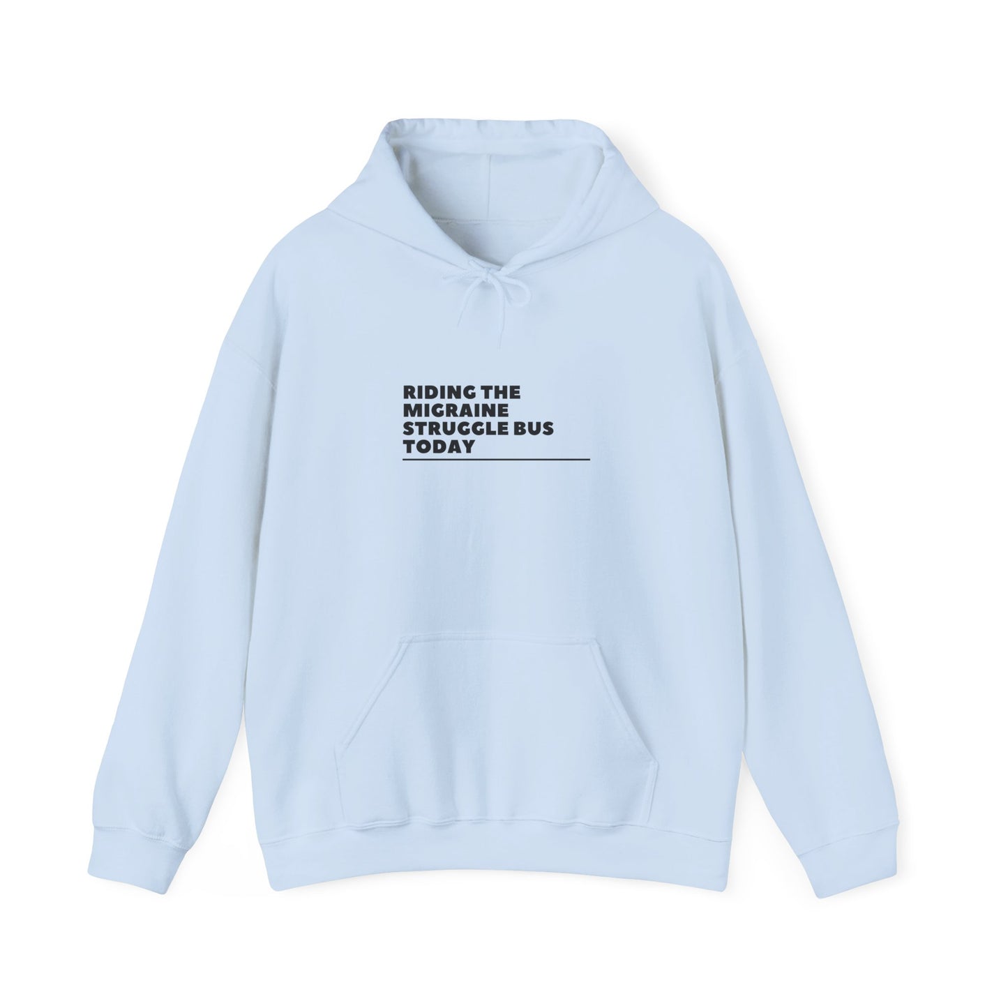 Unisex Migraine Day Invisible Illness Warrior Hooded Sweatshirt