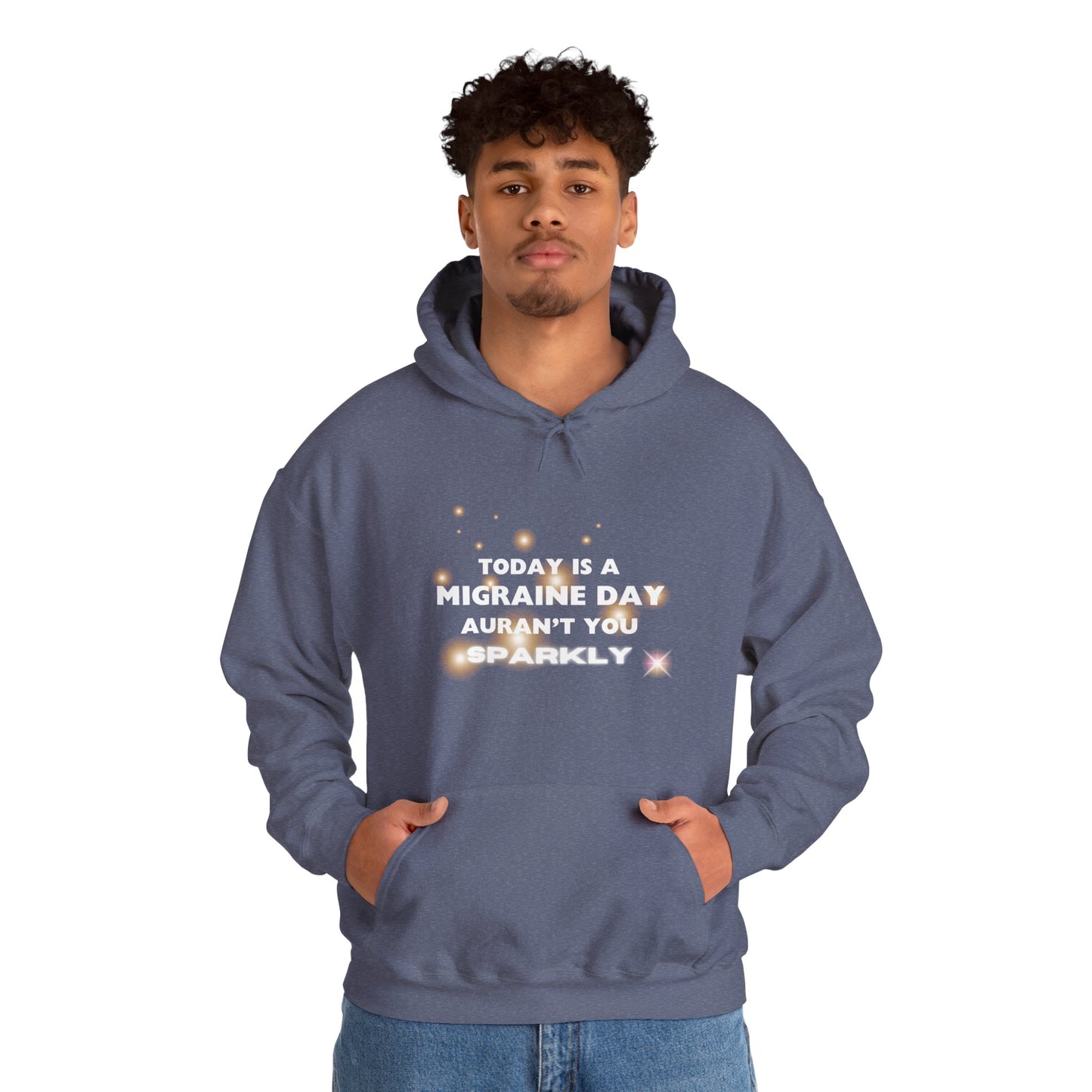 Unisex Heavy Blend™ Migraine Day Hooded Sweatshirt
