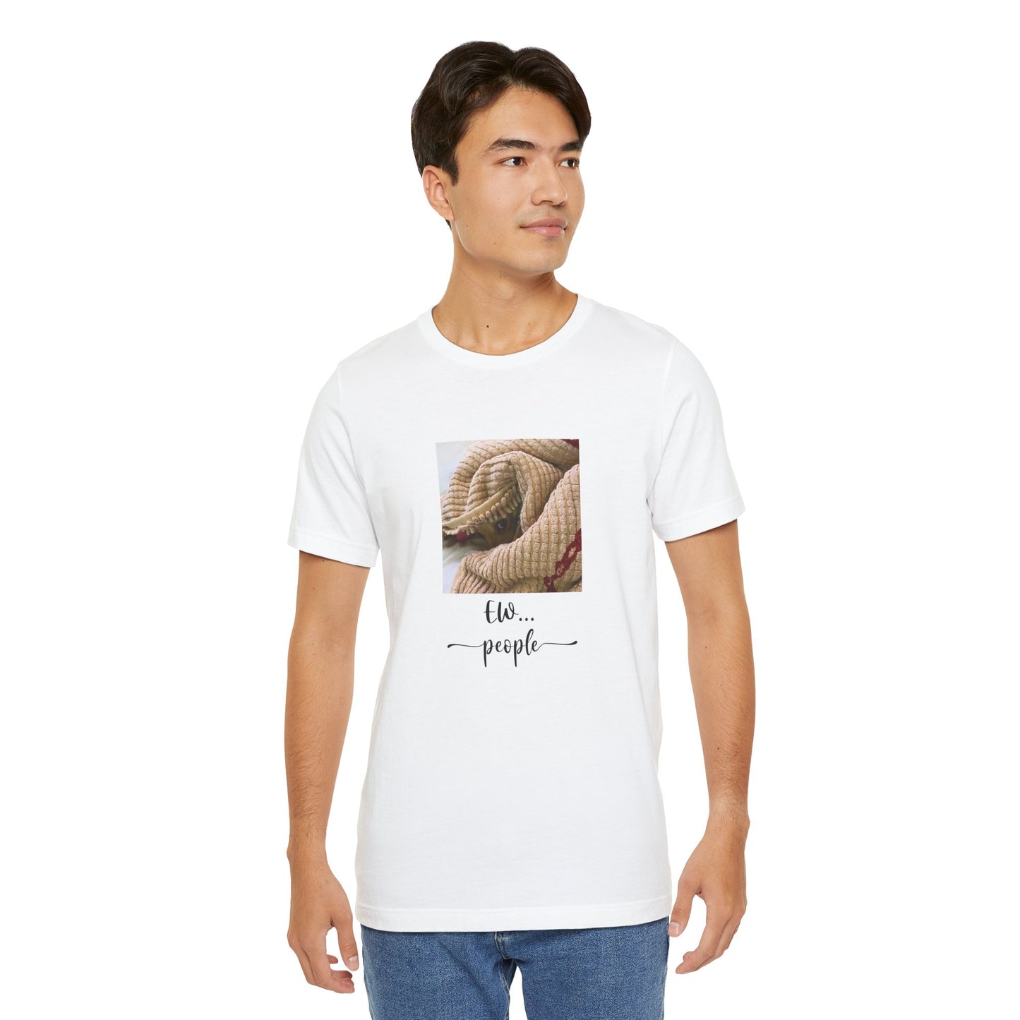Unisex EW People Introvert Hiding Chihuahua T-Shirt
