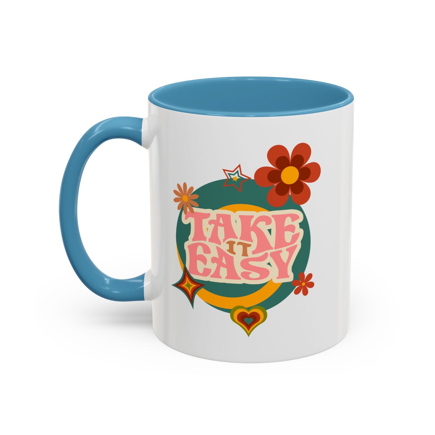 11oz/15oz Retro Vibes Take It Easy Coffee Mug