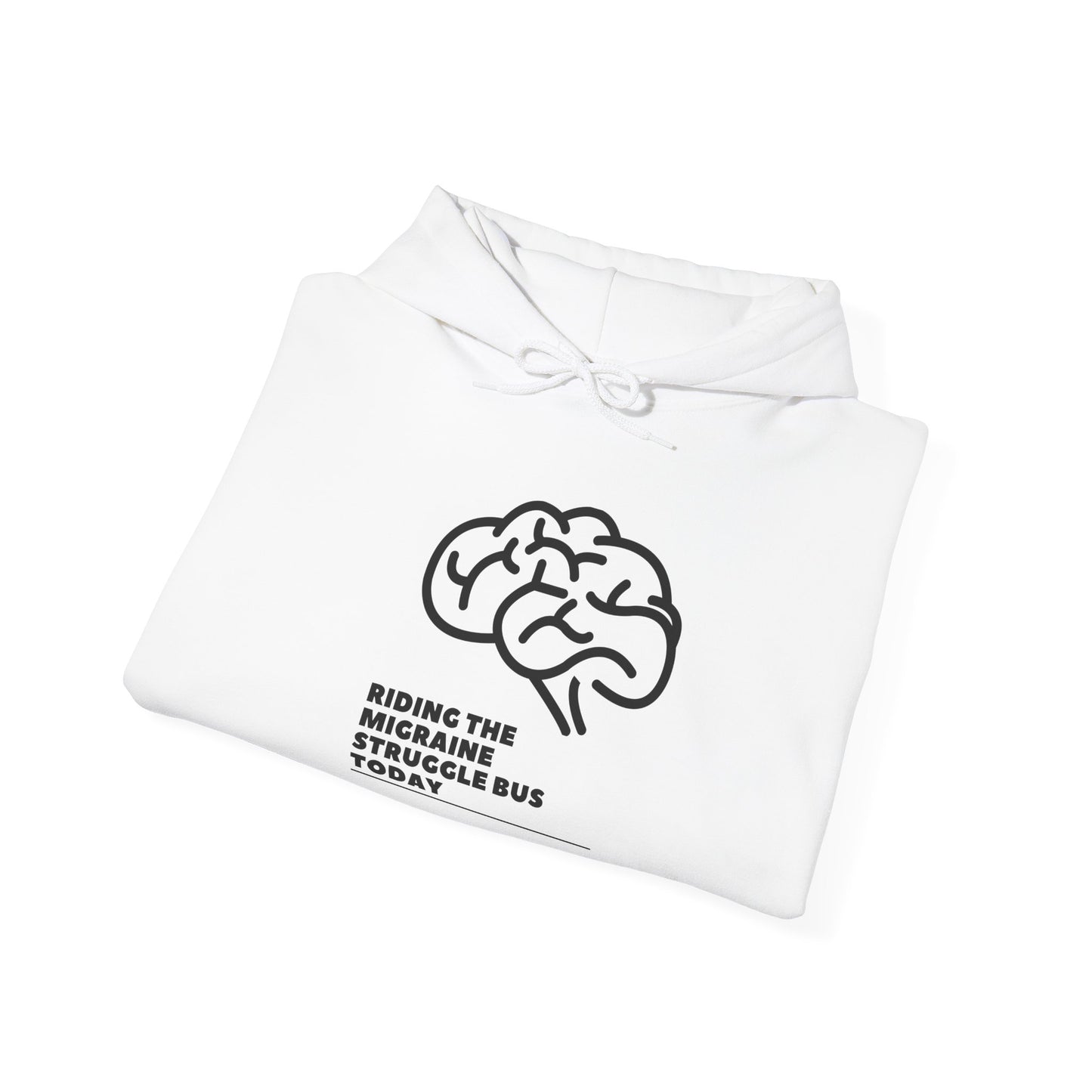 Migraine Day Invisible Illness Warrior Hooded Sweatshirt
