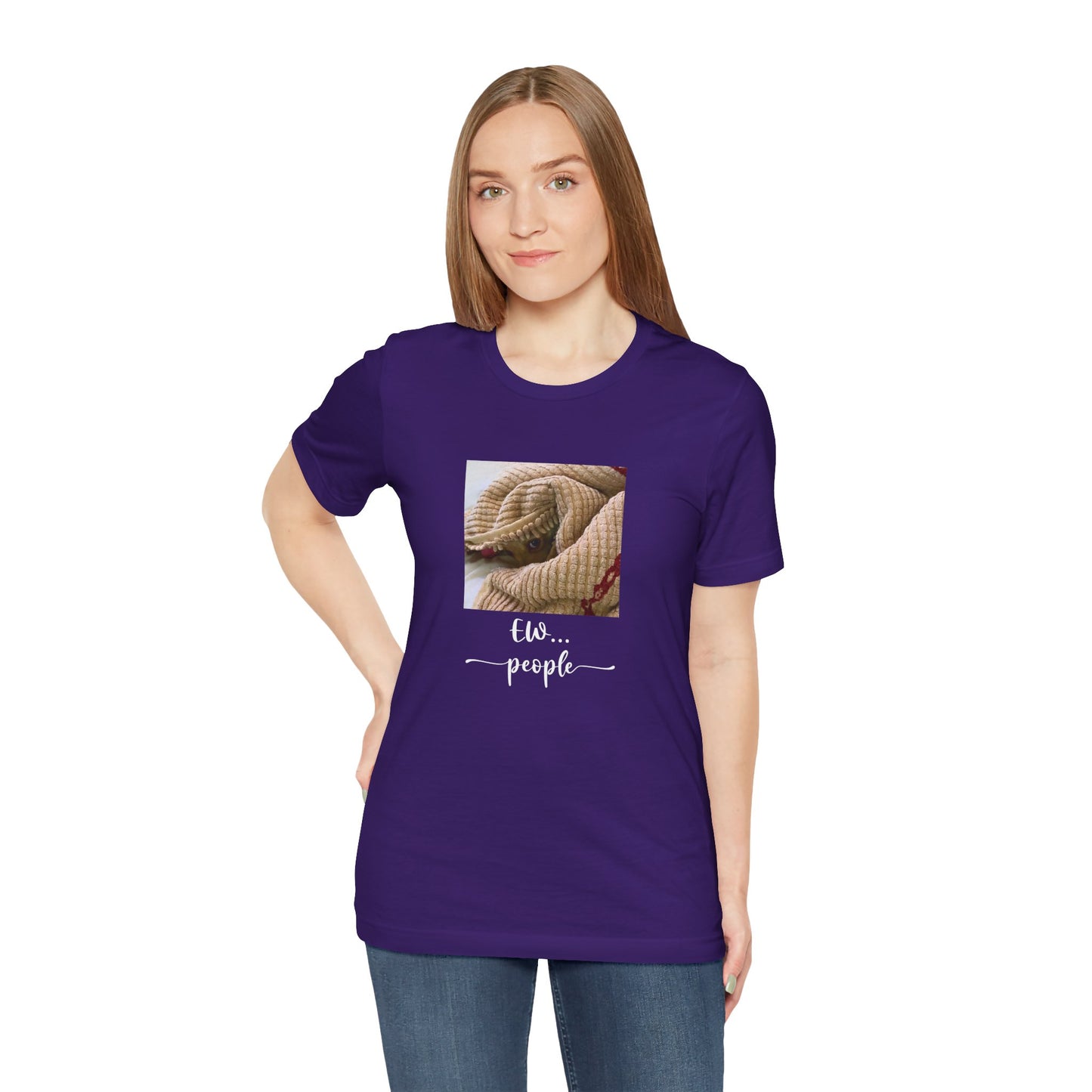 Unisex EW People Introvert Hiding Chihuahua T-Shirt