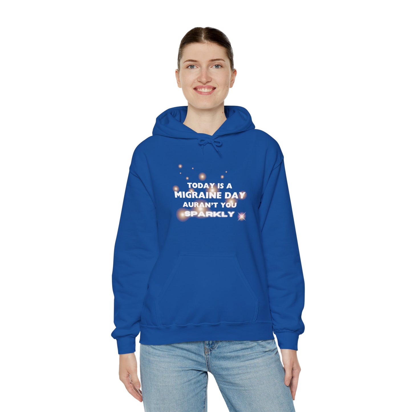Unisex Heavy Blend™ Migraine Day Hooded Sweatshirt