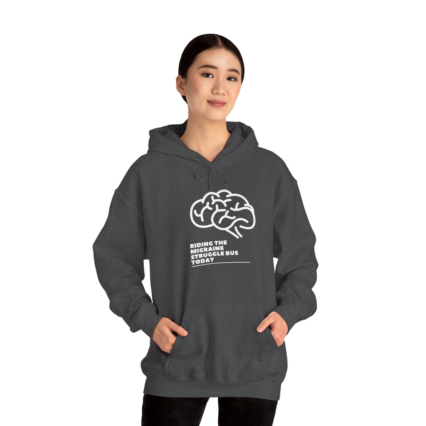 Migraine Day Invisible Illness Warrior Hooded Sweatshirt
