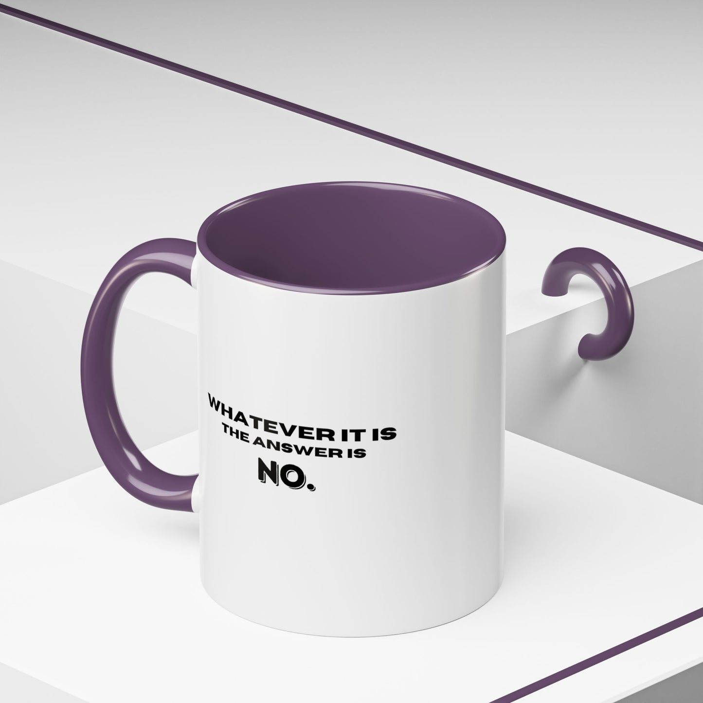 11oz/15oz Self Love Motivational Mental Heath Awareness SAY NO Coffee Mug