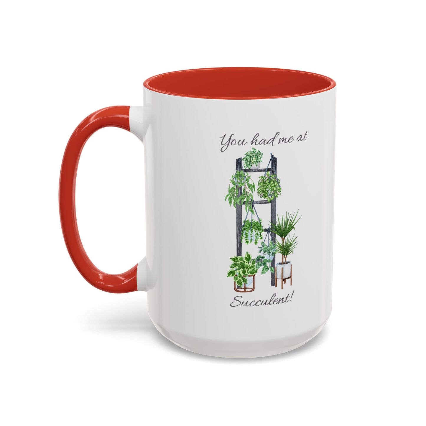 11oz/15oz Garden Themed Succulent Container Garden Plant Parent Coffee Mug