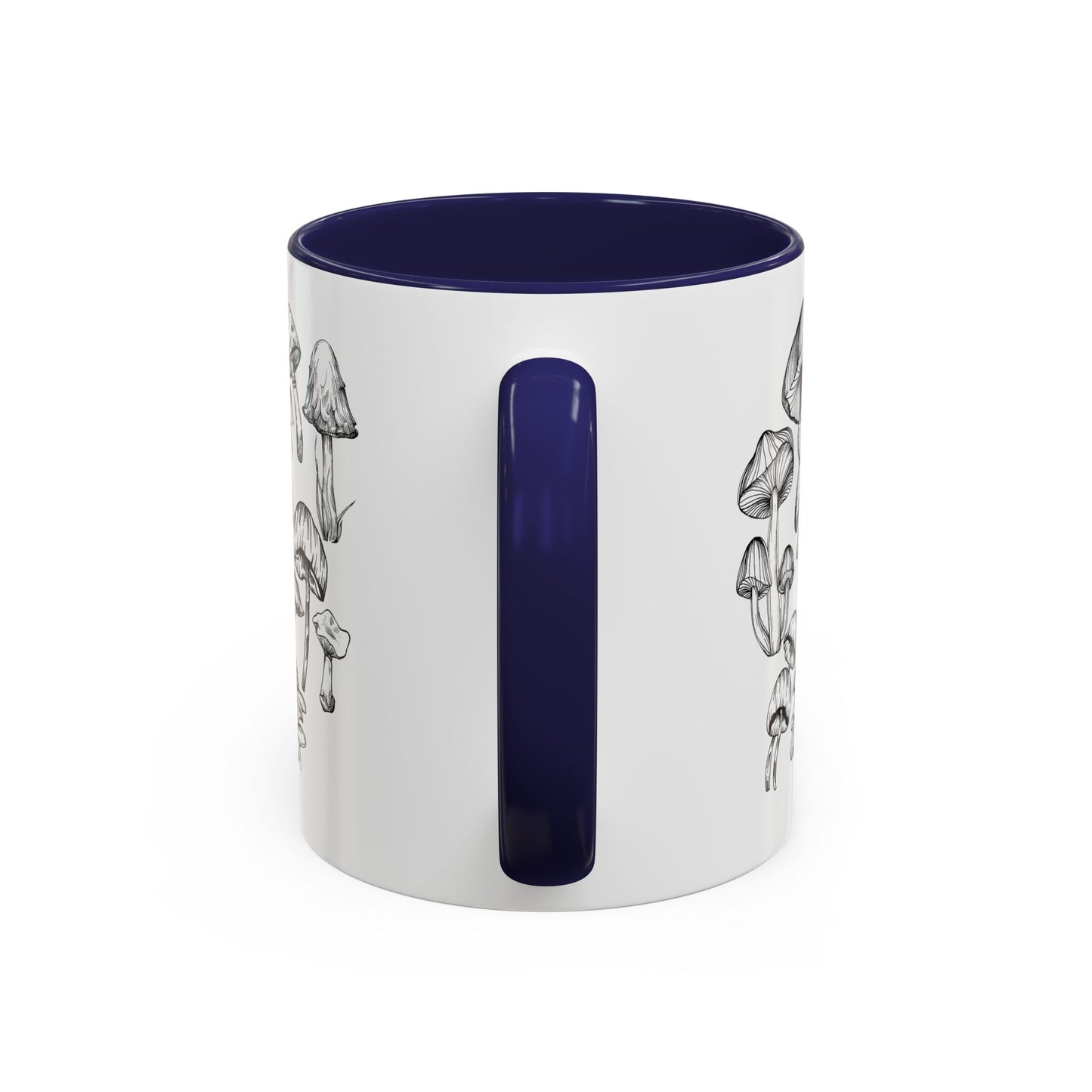 11oz/15oz Mushroom Lover Fungi Print Toadstool Coffee Mug