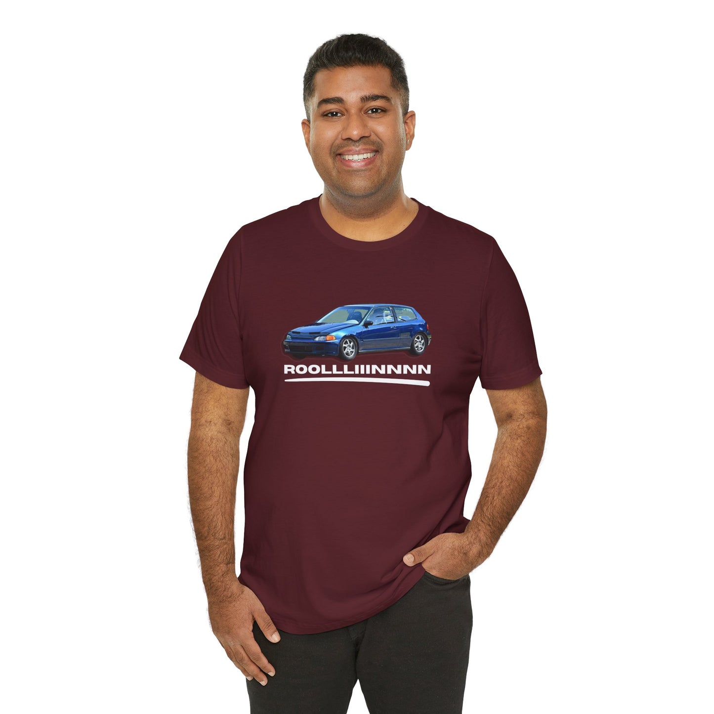 Unisex Jersey Short Sleeve Rolllllin Civic Hatchback Appreciation T-Shirt