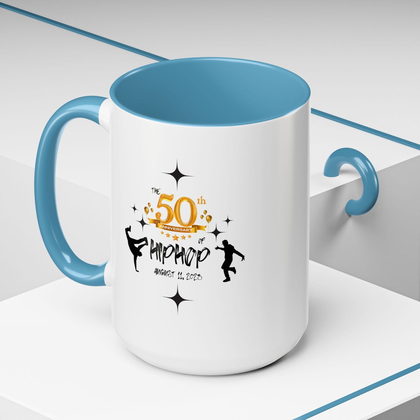 11oz/15oz 50th Anniversary of HipHop August 11, 2023 Commemorative Gift Mug
