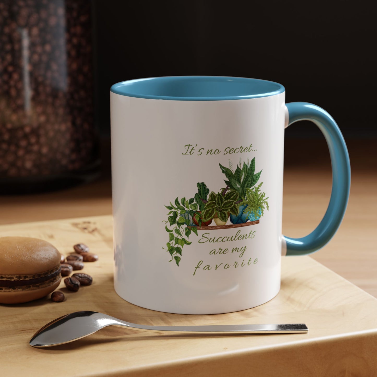 11oz/15oz Garden Themed Succulent Plant Parent Container Gardener Succulents Are My Favorite Coffee Mug