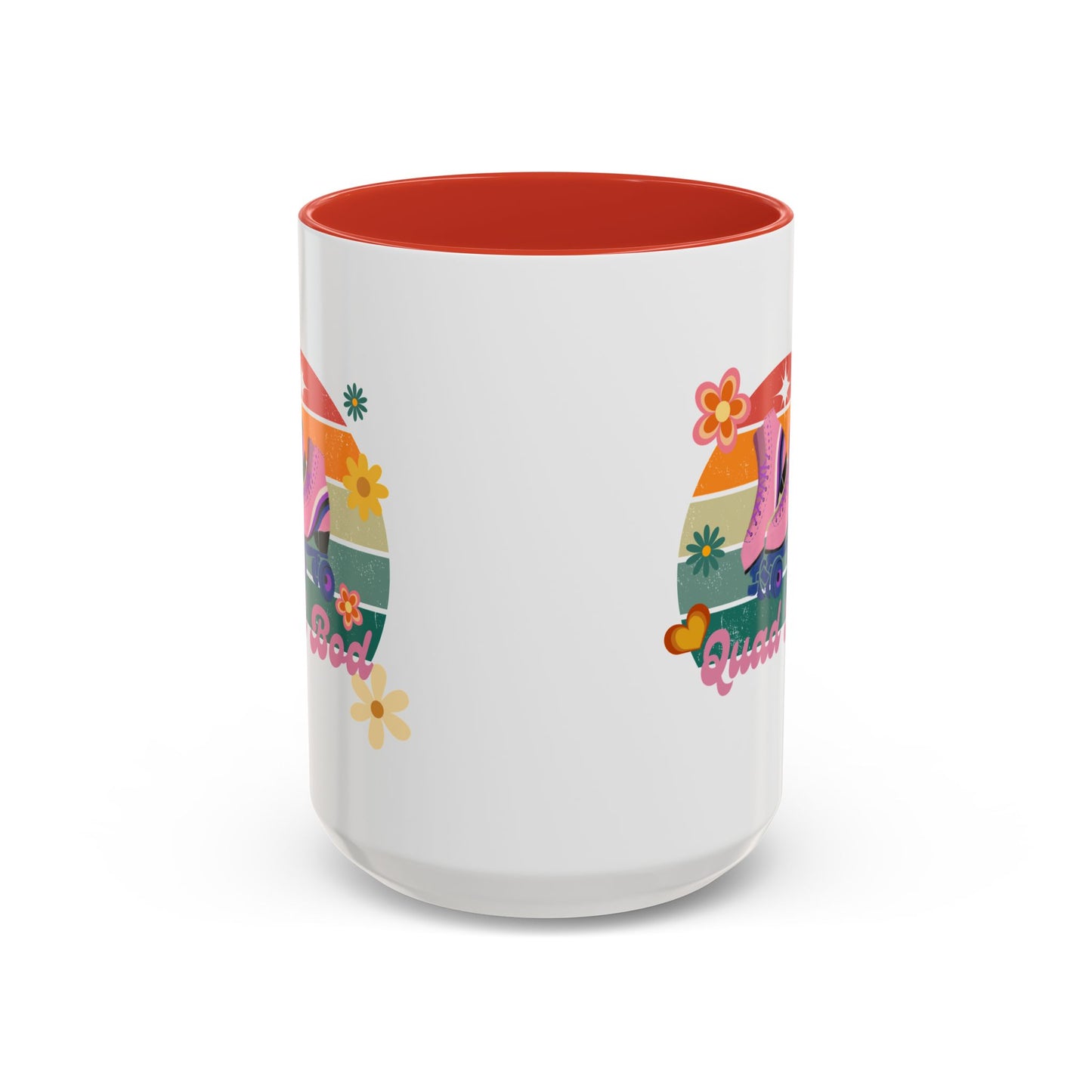 11oz/15oz Retro Vibes Roller Skate Quad Bod Coffee Mug