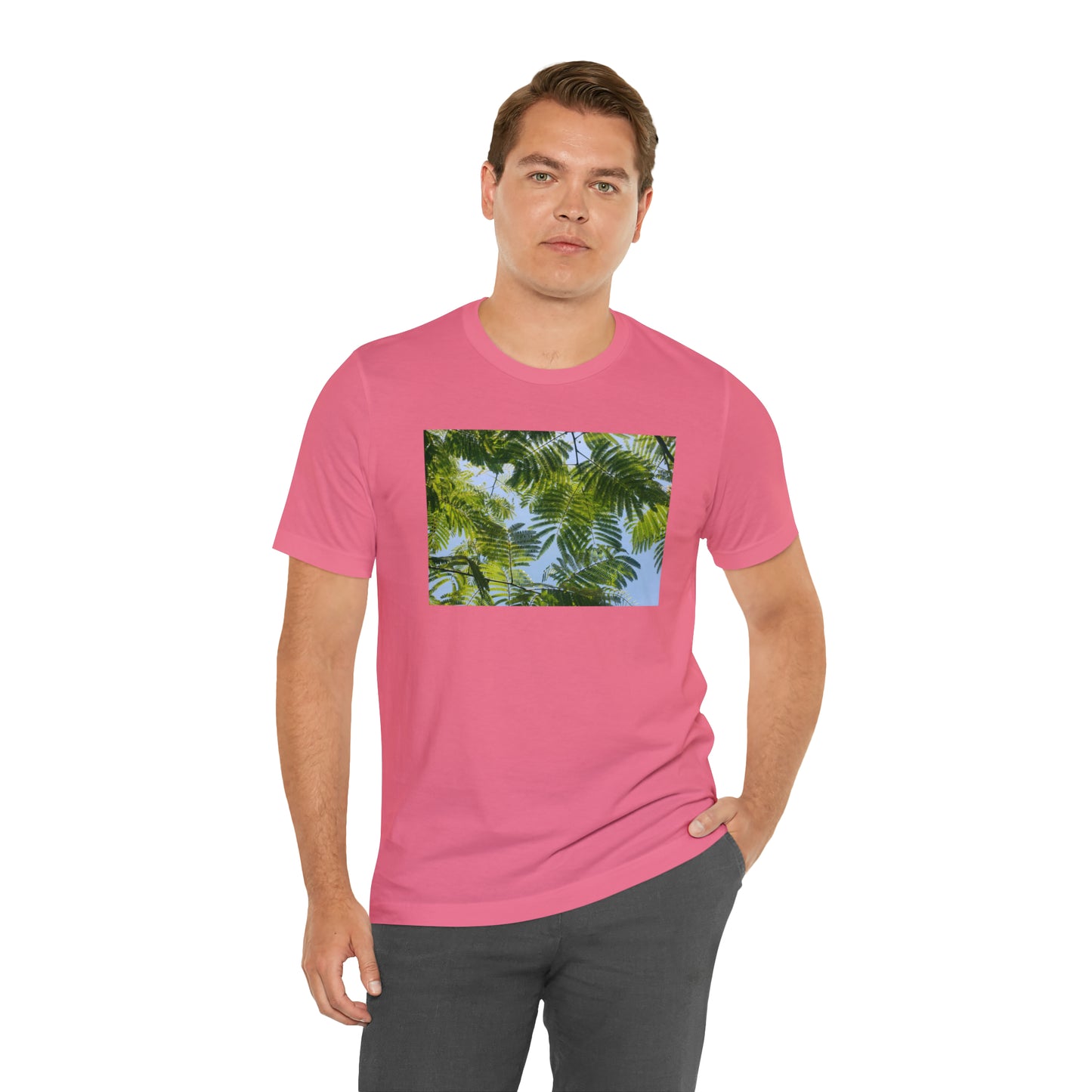 Unisex Jersey Short Sleeve Original Print Silk Canopy T-Shirt