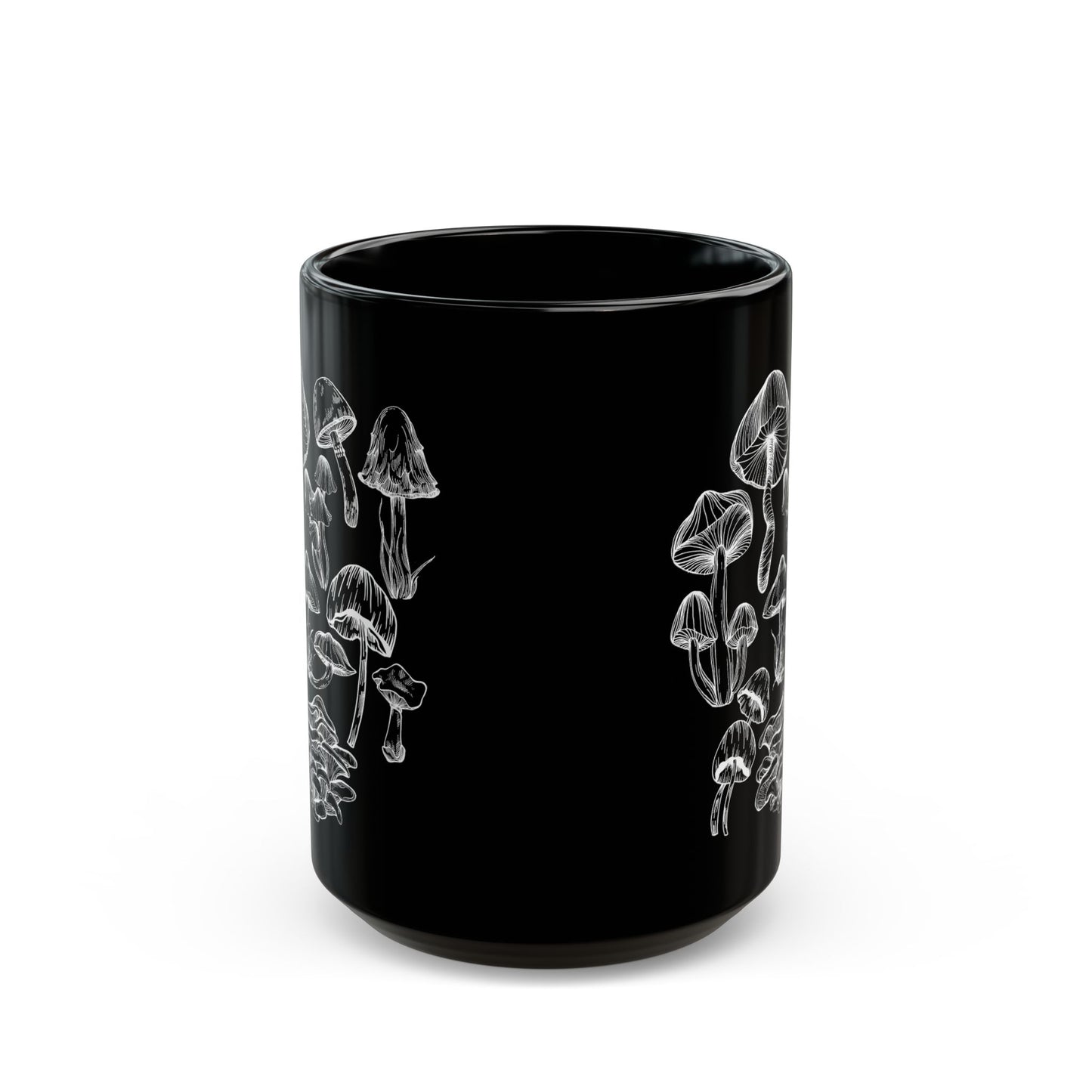 Mushroom Lover Fungi Print Toadstool Mycology Coffee Mug