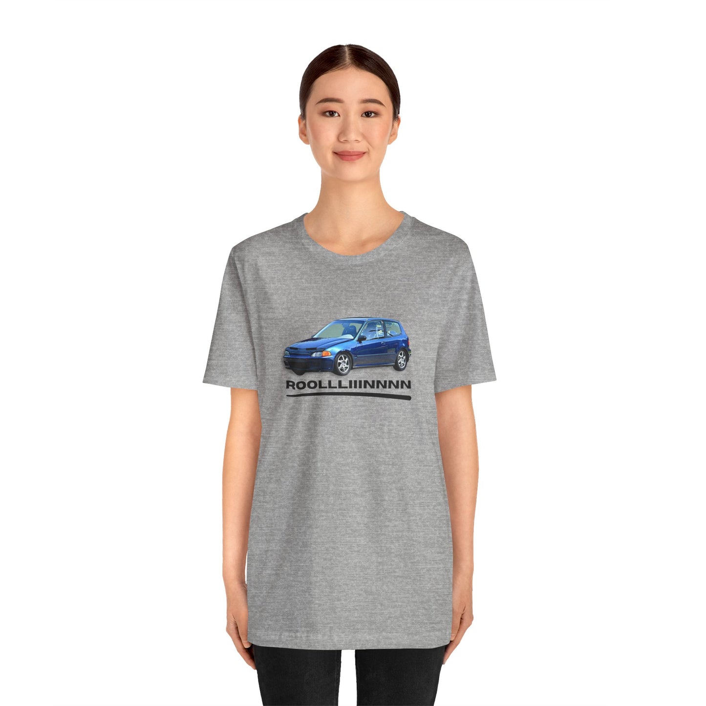 Unisex Jersey Short Sleeve Rolllllin Civic Hatchback Appreciation T-Shirt