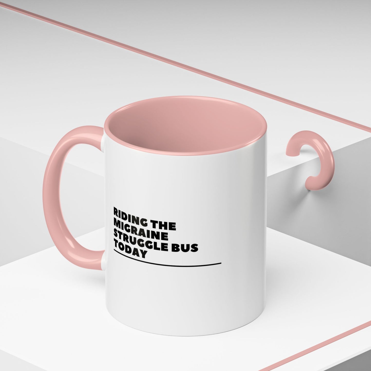 11oz/15oz Migraine Day Invisible Illness Warrior Riding The Migraine Struggle Bus Coffee Mug