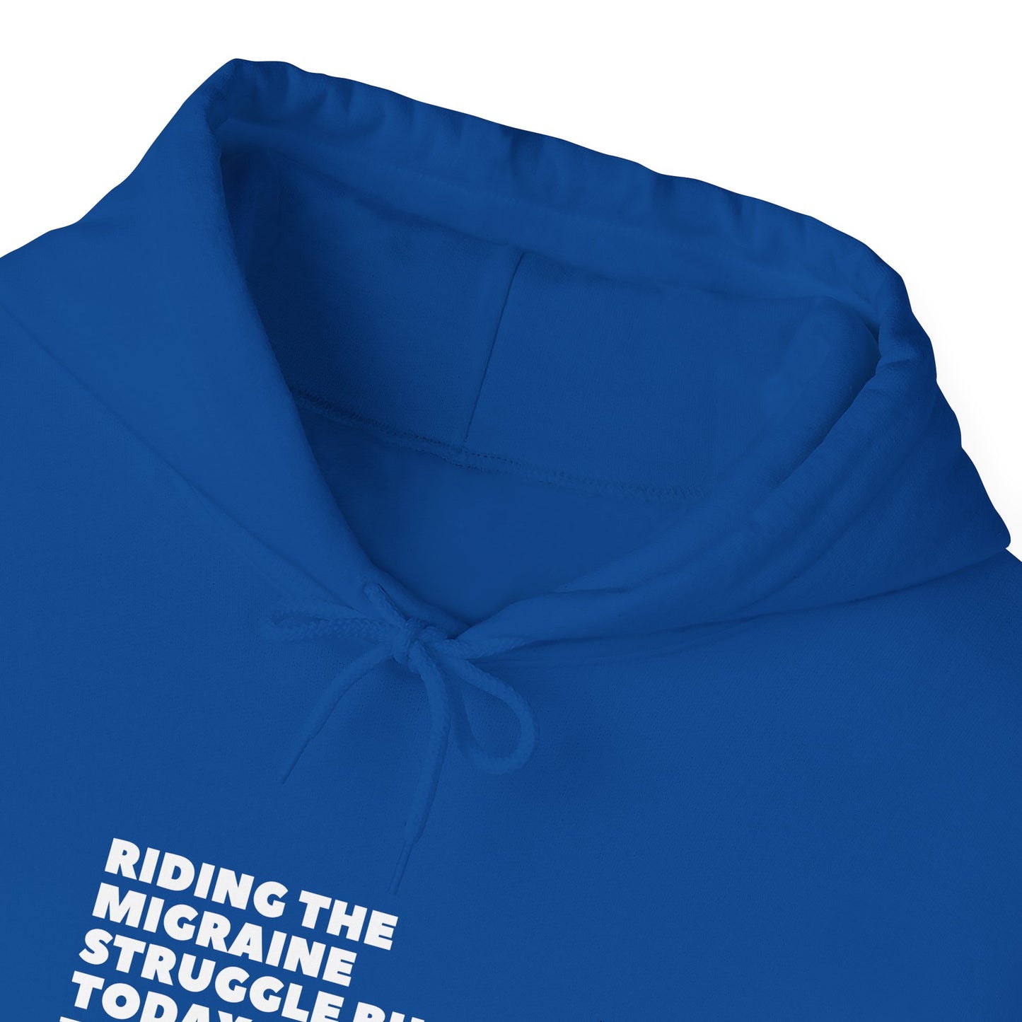 Unisex Migraine Day Invisible Illness Warrior Hooded Sweatshirt
