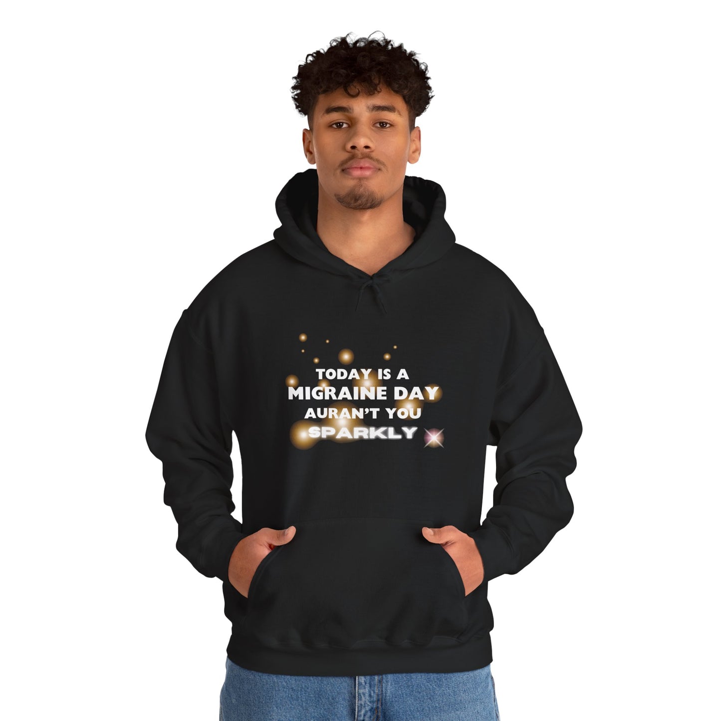 Unisex Heavy Blend™ Migraine Day Hooded Sweatshirt
