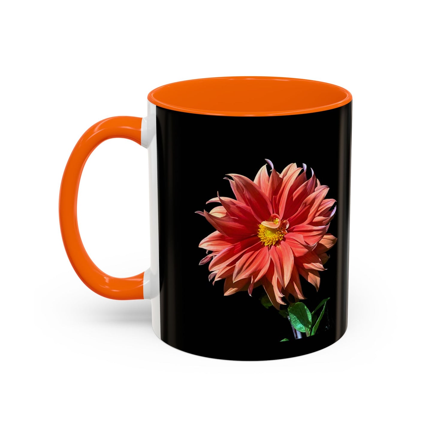 11oz/15oz Dahlia Flower Coffee Mug