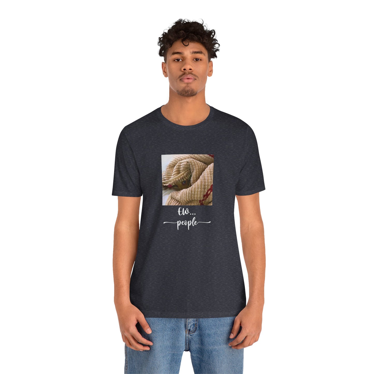 Unisex EW People Introvert Hiding Chihuahua T-Shirt