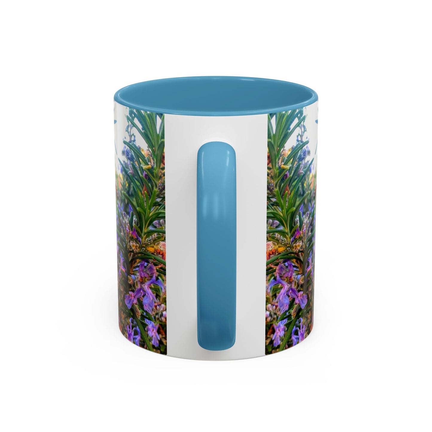 11oz/15oz Garden Themed Rosemary and Bee Pollinator Coffee Mug