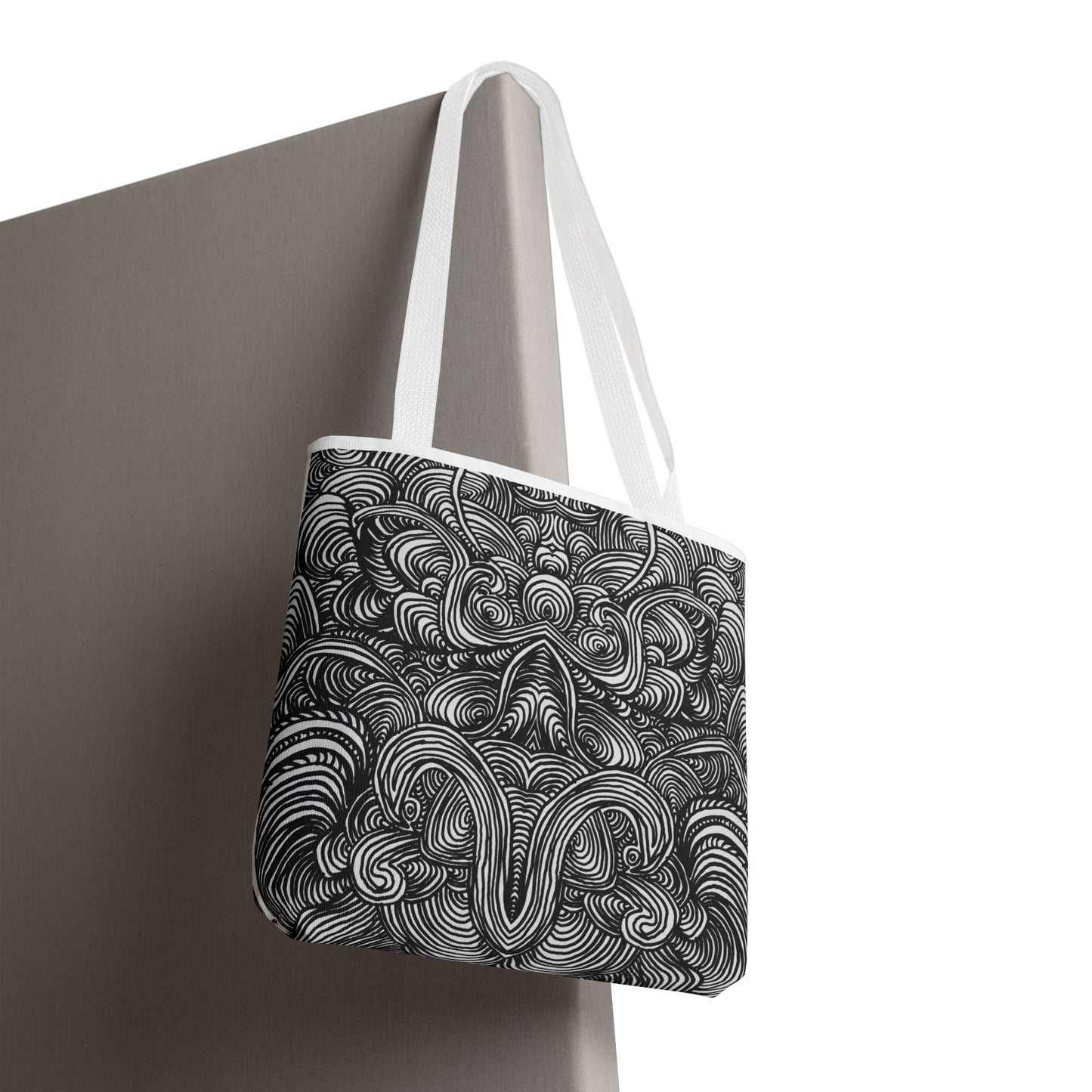 Unisex Original Line Art All Over Print Tote Bag - Mirage