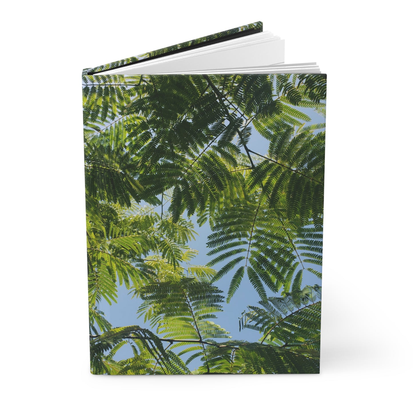 Hardcover Journal Matte Original Print Silk Canopy Print